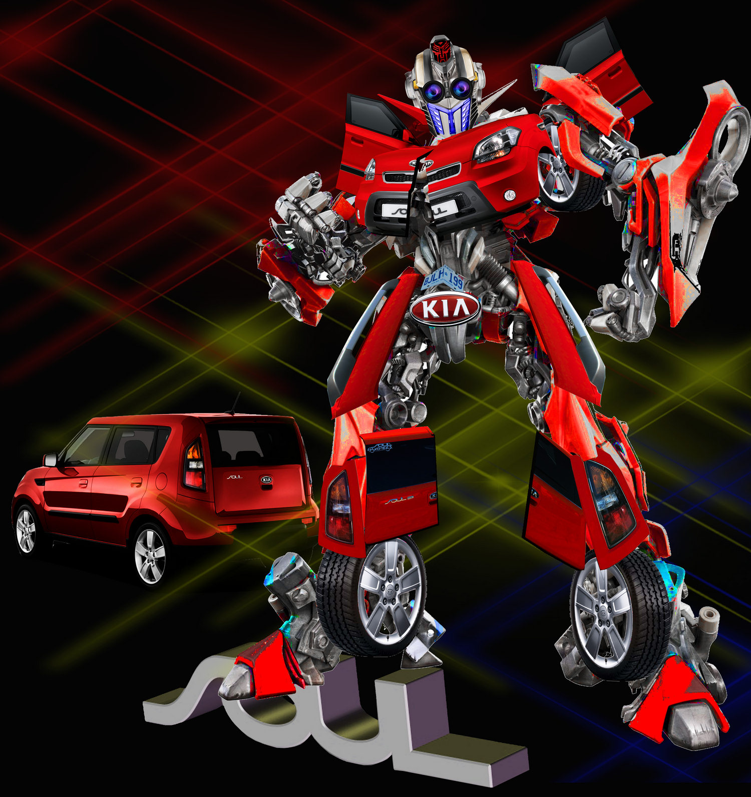 Red transformer. Kia трансформер. Робот трансформер красный. Кий трансформер. Красный трансформер Самурай.